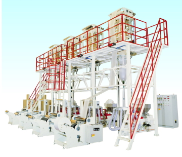 Picture of HDPE Blown Film Extrusion Line